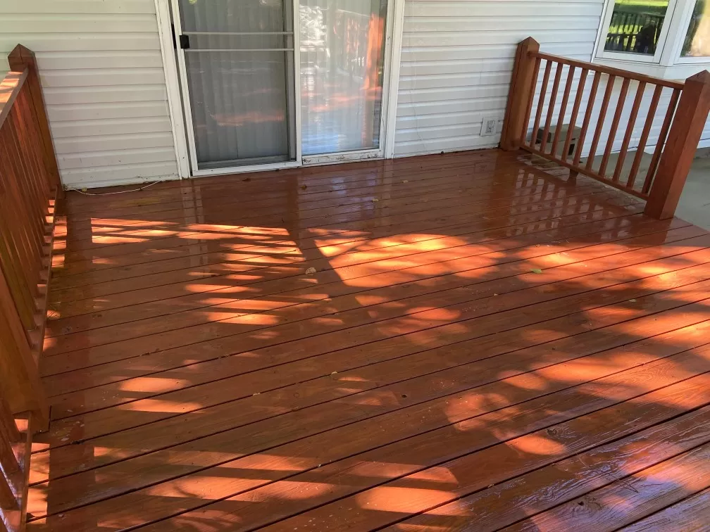 Deck Softwashing in Granger, IN