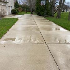 Driveway Pressure Washing in Granger, IN 1