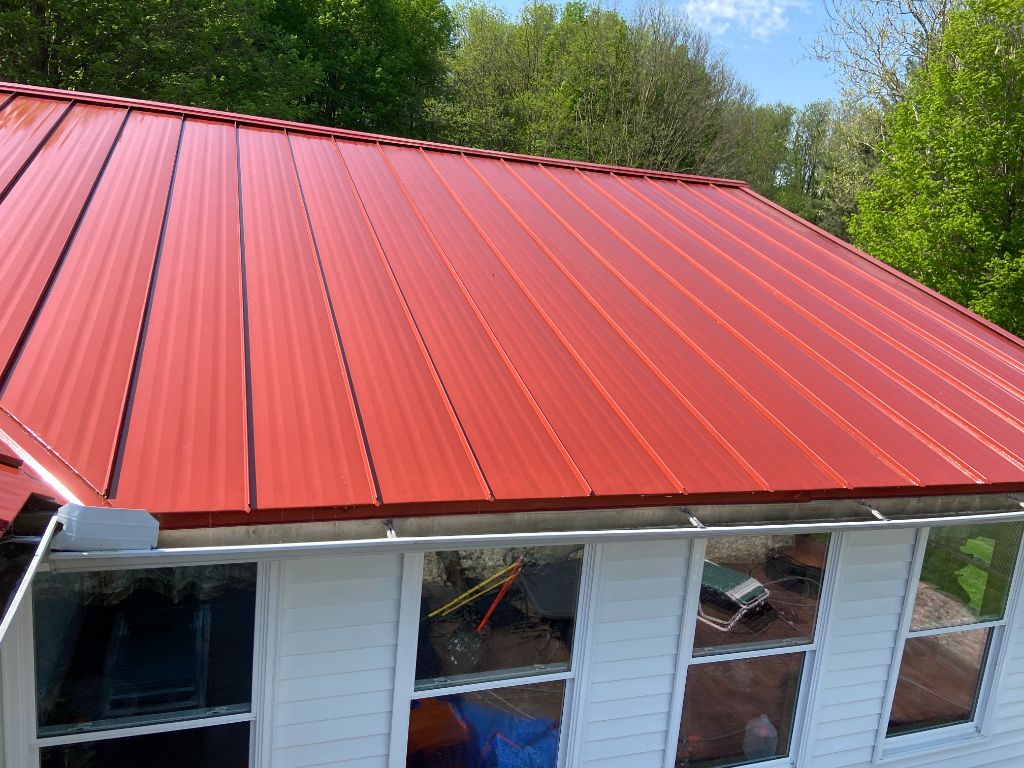 Metal Roof Wash Treatment in Granger, IN