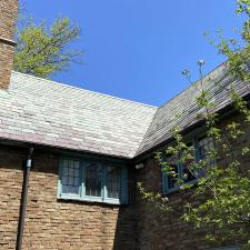 Slate roof cleaning in south bend in 1