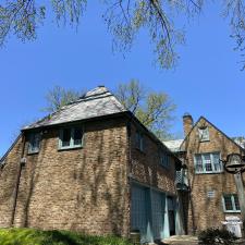 Slate roof cleaning in south bend in 3