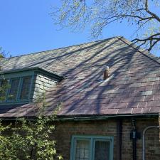 Slate roof cleaning in south bend in 5