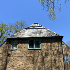 Slate roof cleaning in south bend in 6