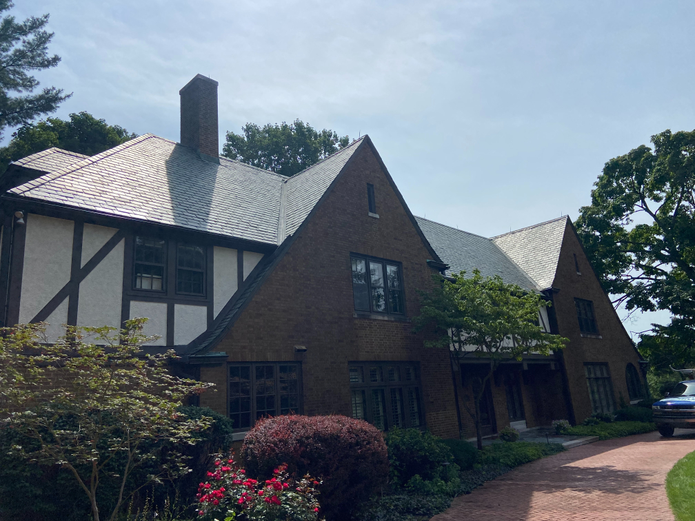 Slate Roof and Patio Cleaning in South Bend, IN