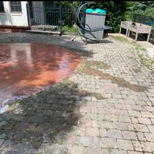 Paver Patio Cleaning and Sanding 4