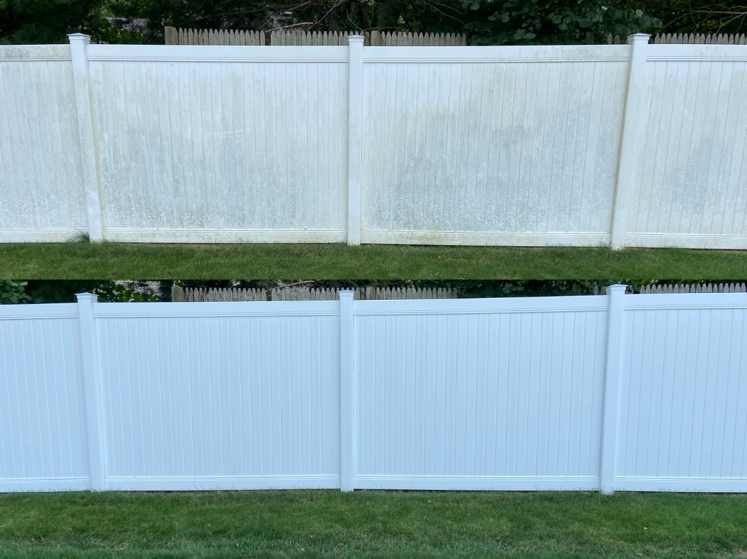 Vinyl Fence Washing in Mishawaka, IN