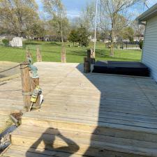 Wooden deck restoration 1